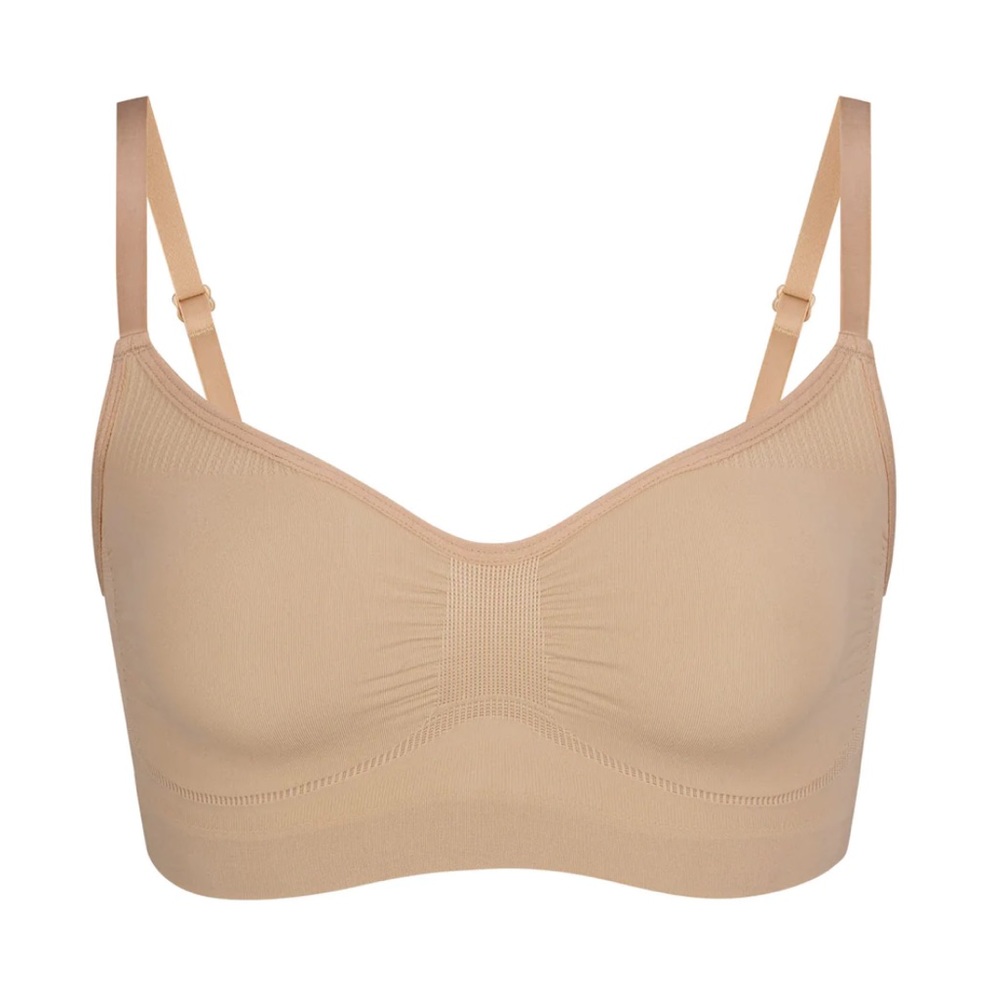 SKIMS Tan Shapewear Bra